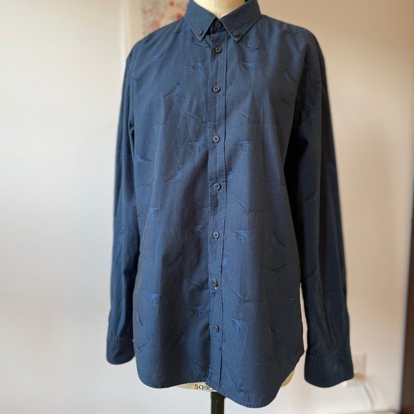 Hugo Boss Orange - Eagles Jacquard Shirt - Picture 3 of 14